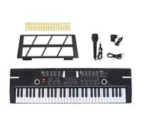 BEST-HOME Instrument de musique enfant-adulte - Clavier de piano électrique 61 touches et pupitre pour enfants kvci23492