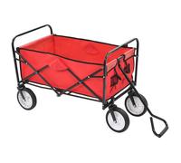 BEST-HOME Quincaillerie - UU - Chariot à main pliable Acier Rouge HH4101