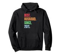Best Husband Since 2011, 14th Anniversary Husband Sweat à Capuche