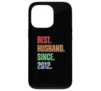 Best Husband Since 2012, 13th Anniversary Husband Coque pour iPhone 13 Pro