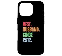 Best Husband Since 2012, 13th Anniversary Husband Coque pour iPhone 16 Pro