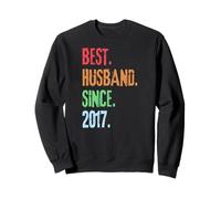Best Husband Since 2017 8th Anniversary Husband Sweatshirt