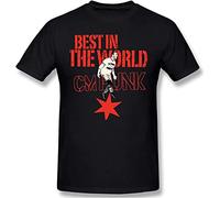 Best in The World Cm Punk T-Shirt Black Graphic Unisex Tee Shirt L