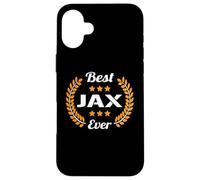 Best Jax Ever Dicton Amusant Prénom Jax Coque pour iPhone 16 Plus