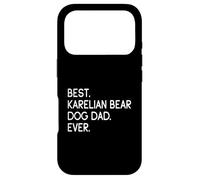 Best Karelian Bear Dog Dad Ever Chien d'ours de Carélie Coque pour iPhone 17 Pro