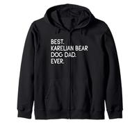 Best Karelian Bear Dog Dad Ever Chien d'ours de Carélie Sweat à Capuche