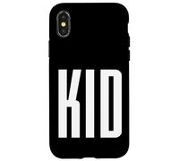 Best Kid Ever, Cool Kid Illustration Novelty Graphic Designs Coque pour iPhone X/XS