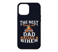 Best Kind of Dad Raises A Biker Father Pride Moto Coque pour iPhone 12 Pro Max