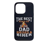 Best Kind of Dad Raises A Biker Father Pride Moto Coque pour iPhone 13 Pro