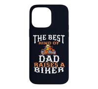 Best Kind of Dad Raises A Biker Father Pride Moto Coque pour iPhone 14 Pro Max