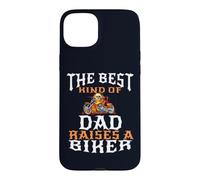 Best Kind of Dad Raises A Biker Father Pride Moto Coque pour iPhone 15 Plus