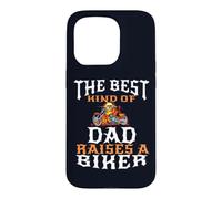 Best Kind of Dad Raises A Biker Father Pride Moto Coque pour iPhone 15 Pro