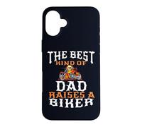 Best Kind of Dad Raises A Biker Father Pride Moto Coque pour iPhone 16 Plus
