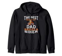 Best Kind of Dad Raises A Biker Father Pride Moto Sweat à Capuche