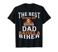 Best Kind of Dad Raises A Biker Father Pride Moto T-Shirt
