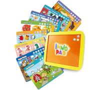 BEST LEARNING INNO Pad- Tablette éducative pour Apprendre l'alphabet, Les Chiffres, Les Couleurs, Les Formes, Les Animaux, Le Temps pour Enfants de 2 à 5 Ans [Langue du Jeu : Anglais]