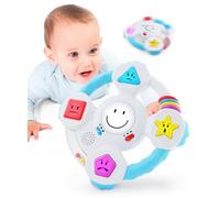 BEST LEARNING Mon Volant Spin & Learn - Jouets éducatifs interactifs et Lumineux pour Les Enfants de 6 à 36 Mois - Jeu de Couleurs, de Formes [Langue du Jeu : Anglais]
