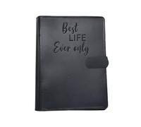 Best Life Ever JW Support de traction avec 10 poches latérales transparentes Mini organisateur de service sur le terrain Accessoires pour témoins de Jéhovah pour pionniers Idées cadeaux, Noir