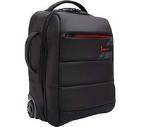 Best Life Trolley-backpack for 15.6″ notebook Mallette ordinateur à roulettes 43 Centimeters 29 Noir (Black and Red)