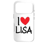 Best Lisa Ever Nom personnalisé Femme Fille BFF Friend Coque pour iPhone 17 Pro
