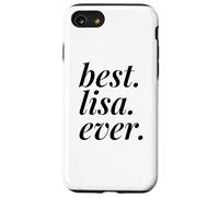 Best Lisa Ever Nom personnalisé Femme Fille BFF Friend Coque pour iPhone SE (2020) / 7/8