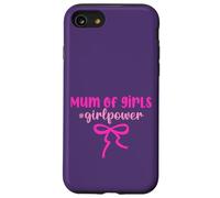 Best Love for Mother's Day Pink Bow Coquette Mum of Girls Coque pour iPhone SE (2020) / 7/8