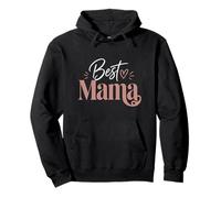 Best Mama Amour Fête des Mères Idée Cadeau Sweat à Capuche