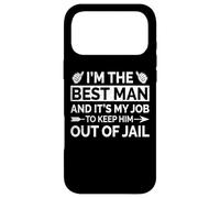 Best Man Mariage Groomsmen Funny Bridal Bachelor Party Coque pour iPhone 17 Pro Max
