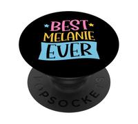 Best Melanie Ever Matching Prénom personnalisé PopSockets PopGrip Adhésif