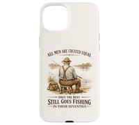 Best Men Fishing in Seventies 70s Angler Fisherman Grandpa Coque pour iPhone 15 Plus