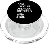 Best Miniature American Shepherd Dad Ever Mini Aussie PopSockets PopGrip pour MagSafe