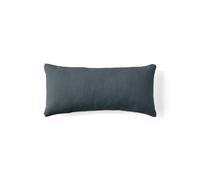 Best Mobilier - Coussin 28X58 cm Alicante en Velours Texturé Bleu Grisé - Salon