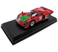 Best Model - 9402 - Véhicule Miniature - Modèle À L'échelle - Alfa-Romeo 33.2 - Nurburgring 1968 - Echelle 1/43