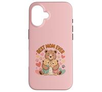 Best Mom Ever Cute Bear Fête des Mères Coque pour iPhone 16