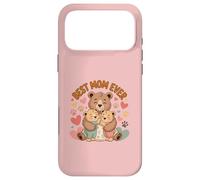 Best Mom Ever Cute Bear Fête des Mères Coque pour iPhone 17 Pro Max