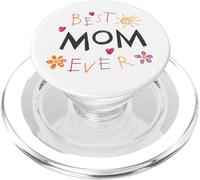 Best Mom Ever Dessin Mignon Maman Fête des Mères Enfant PopSockets PopGrip pour MagSafe