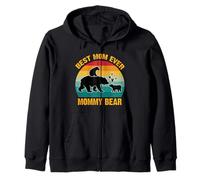 Best Mom Ever Funny Mama Bear Mother Mom Mom Mom Mother's Day Sweat à Capuche