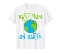 Best Mom on Earth Funny Women Mother's Day Grandma from Kids T-Shirt Graphique avec Valeur