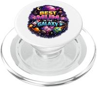 Best Mum in The Galaxy Cute Space Fête des Mères PopSockets PopGrip pour MagSafe