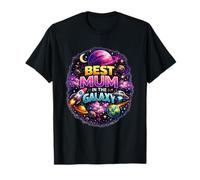 Best Mum in The Galaxy Cute Space Fête des Mères T-Shirt