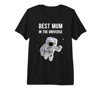Best Mum in The Universe Astronomers T-Shirt Haut de Gamme