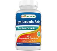 Best Naturals Hyaluronic Acid 100 mg 60 Capsules - Support Healthy Joints and Youthful Skin