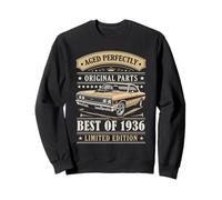 Best of 1936 Birthday Classic Car Limited Edition 1936 Sweatshirt