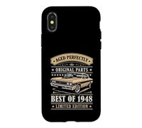 Best of 1948 Birthday Classic Car Limited Edition 1948 Coque pour iPhone X/XS