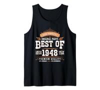 Best of 1948 Birthday Limited Edition Men Born in 1948 Débardeur