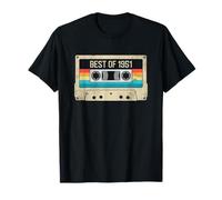 Best Of 1951 Cadeau 69ème Anniversaire Naissance 69 Ans T-Shirt