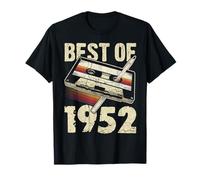 Best of 1952, Cassette Audio, 74e Anniversaire, 74 Ans T-Shirt