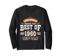Best of 1960 Birthday Limited Edition Men Born in 1960 Manche Longue