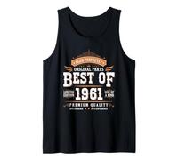 Best of 1961 Birthday Limited Edition Men Born in 1961 Débardeur
