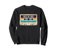 Best Of 1961 Cassette vintage pour 59e anniversaire Sweatshirt